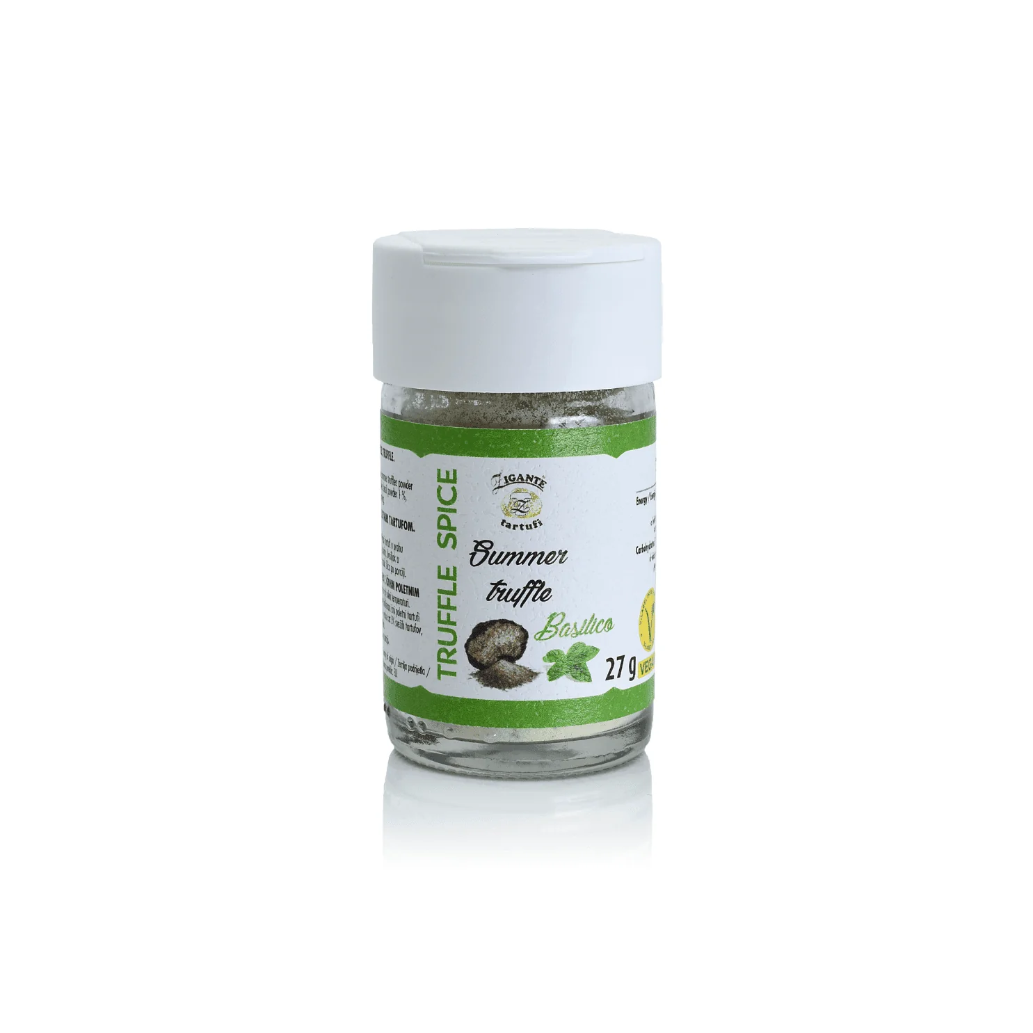 Condimento Basilico con trufa negra liofilizada