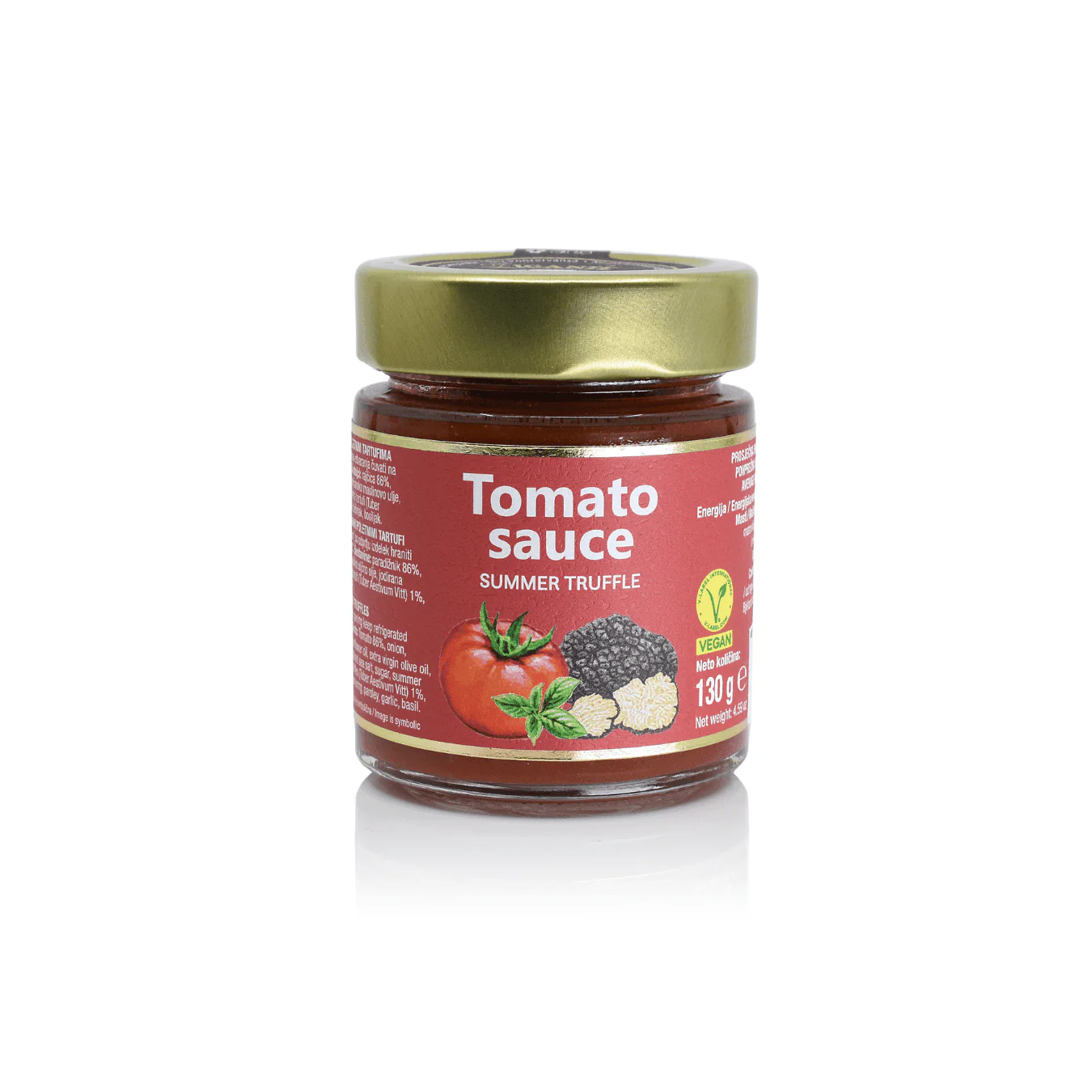 Salsa de tomate con trufa negra