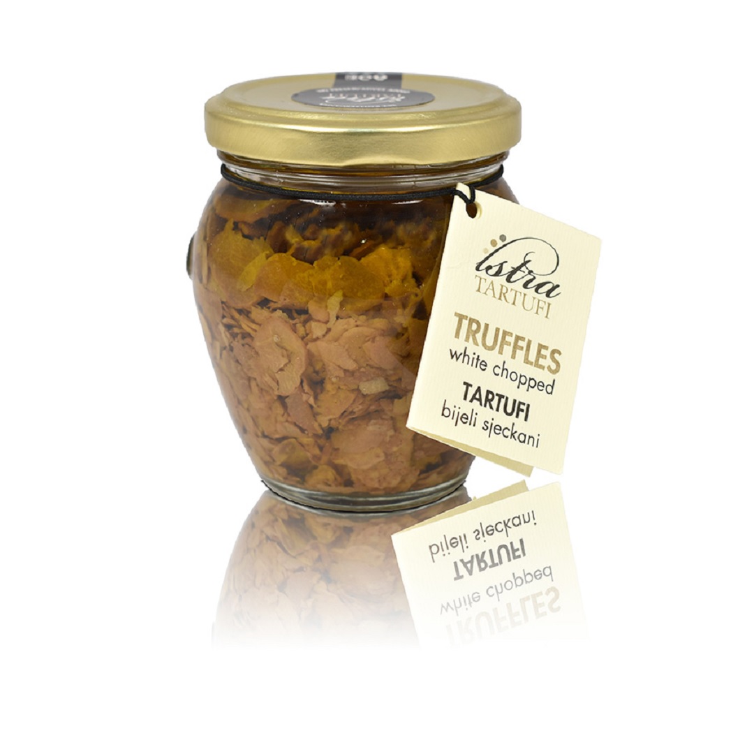 Trufas blancas laminadas
